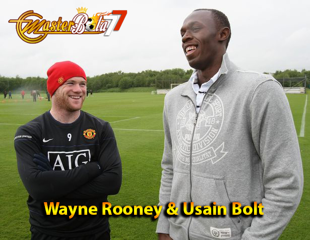 Usain Bolt Merasa Dirinya Satu Level Dengan Wayne Rooney