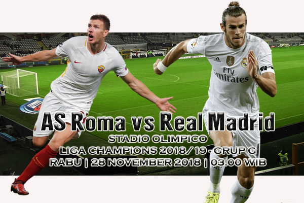Pertandingan AS Roma vs Real Madrid